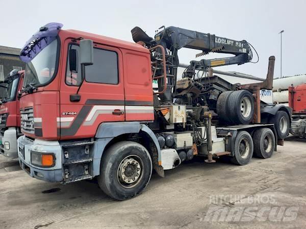 MAN 27.464 6X4 Miškovežių vilkikai