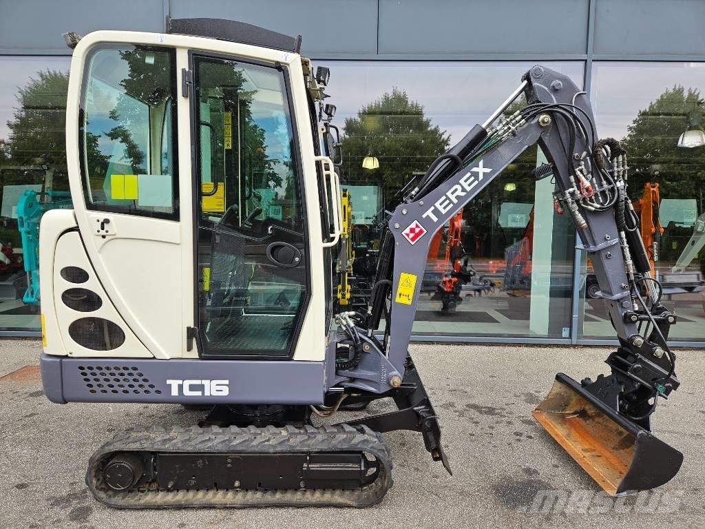 Terex TC 16 Mini ekskavatoriai < 7 t
