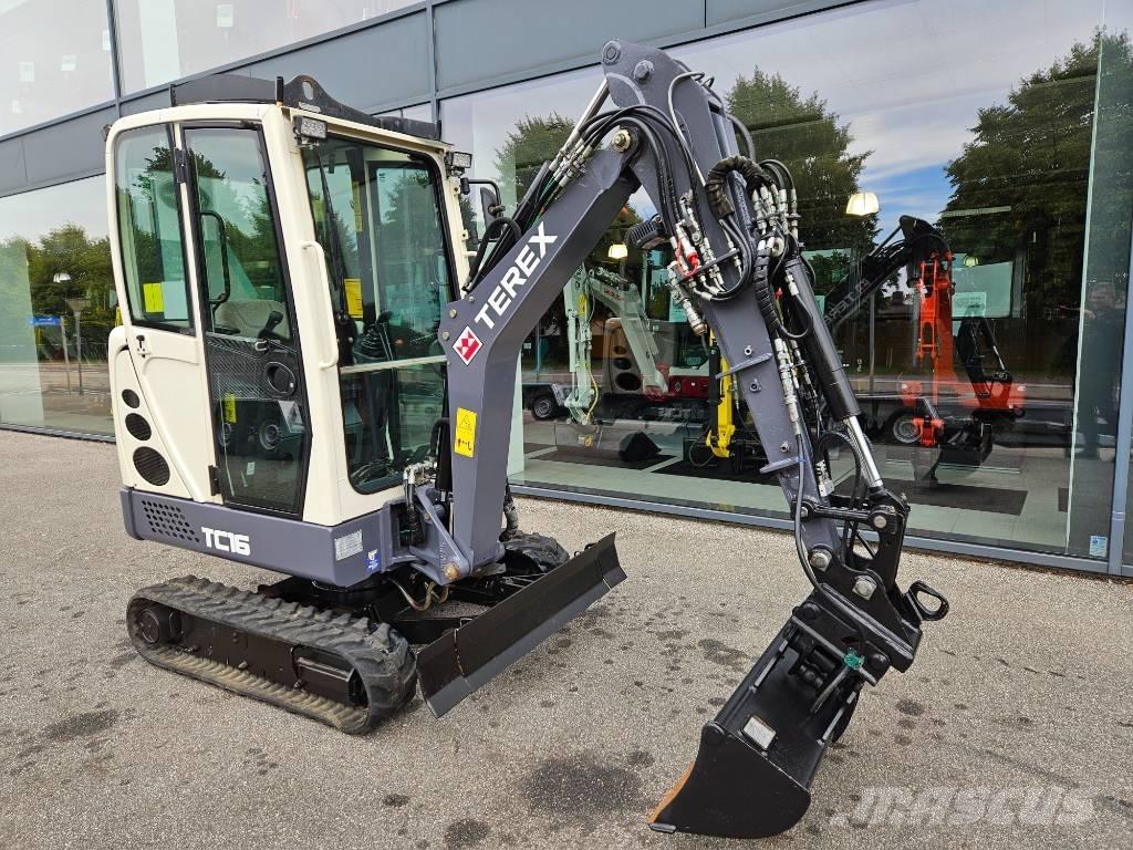 Terex TC 16 Mini ekskavatoriai < 7 t