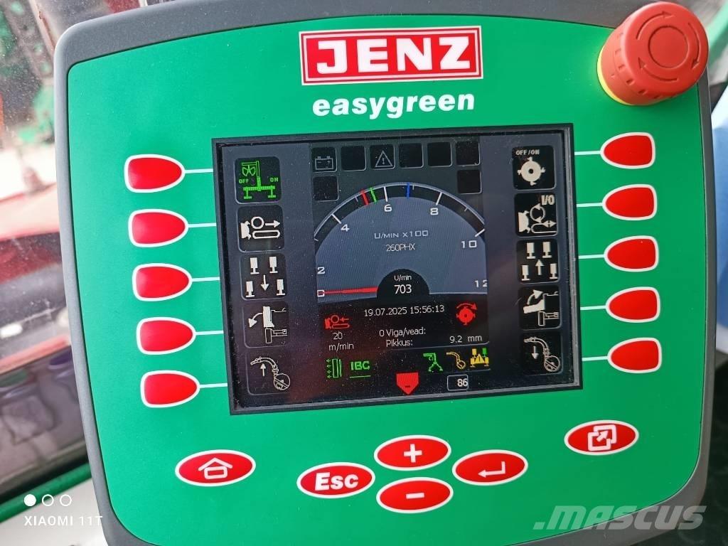 JENZ HEM 583R Medienos smulkintuvai