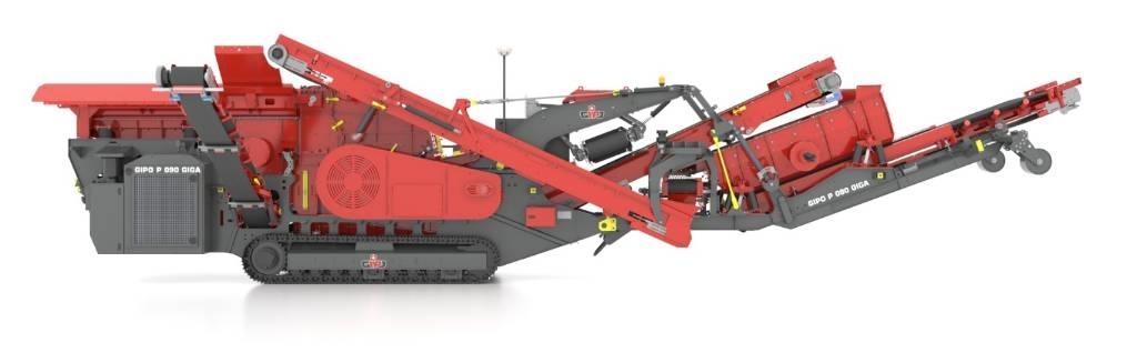 GIPO P90 GIGA Mobilūs smulkintuvai