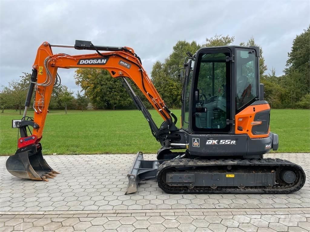 Doosan DX55R-7 Mini ekskavatoriai < 7 t
