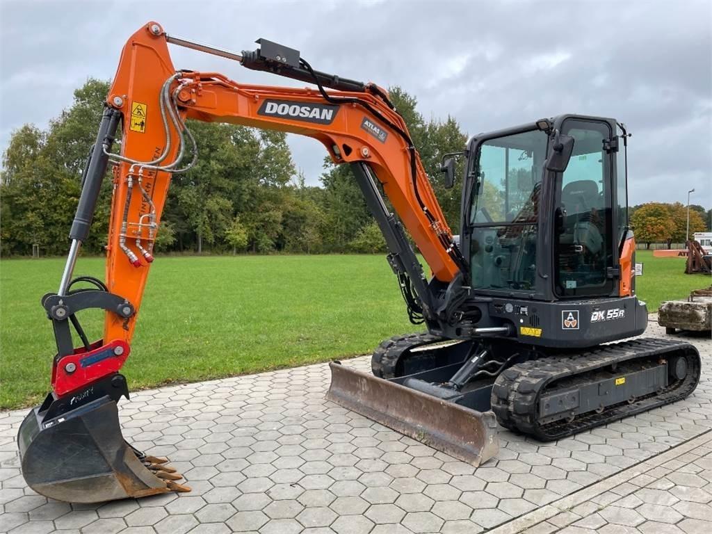 Doosan DX55R-7 Mini ekskavatoriai < 7 t