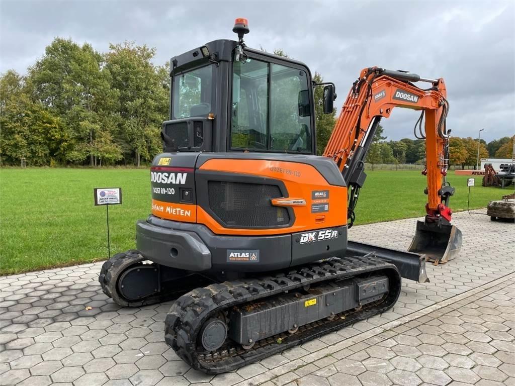 Doosan DX55R-7 Mini ekskavatoriai < 7 t
