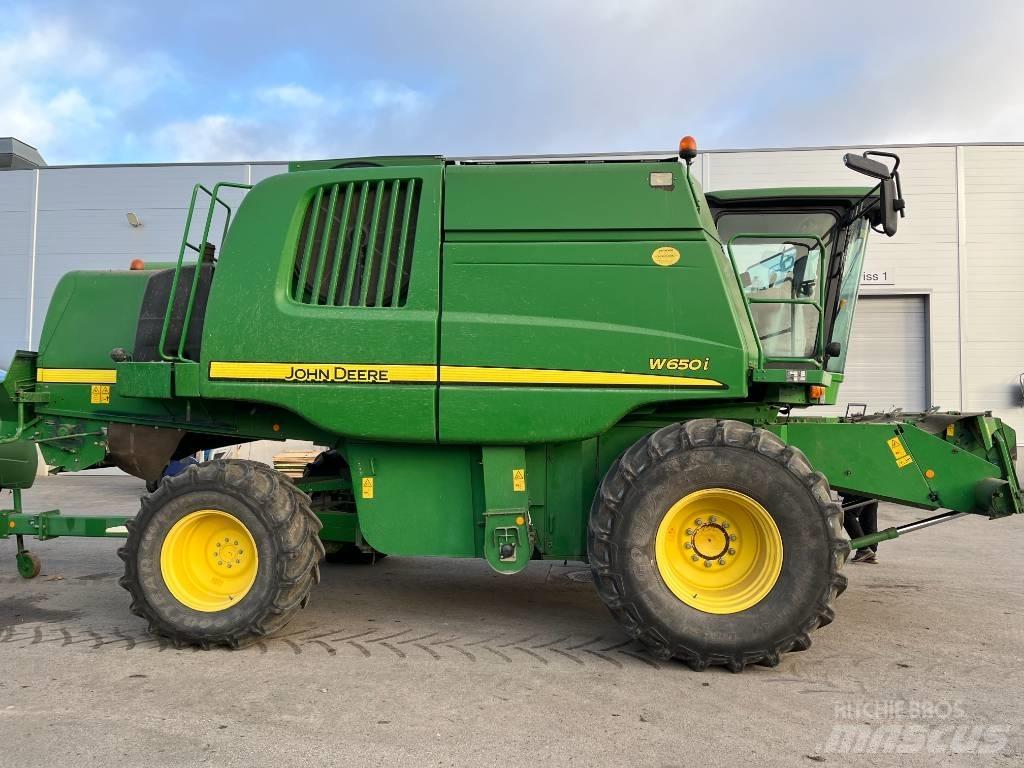 John Deere W 650 i Derliaus nuėmimo kombainai