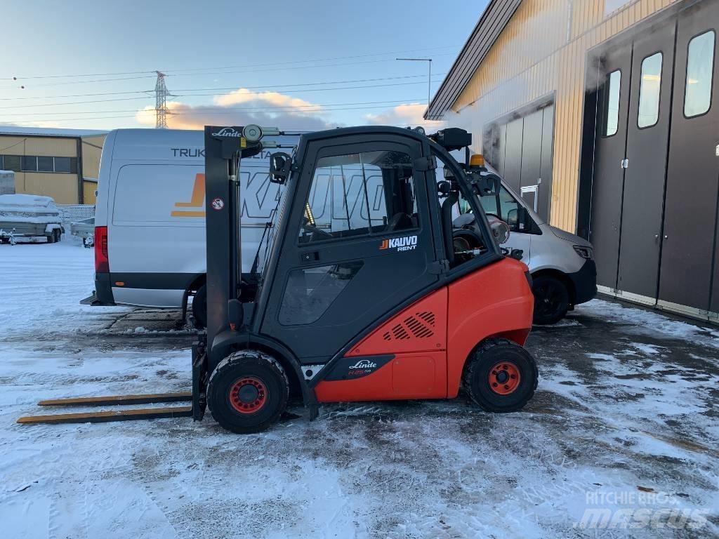 Linde H25T-02 LPG (dujiniai) krautuvai