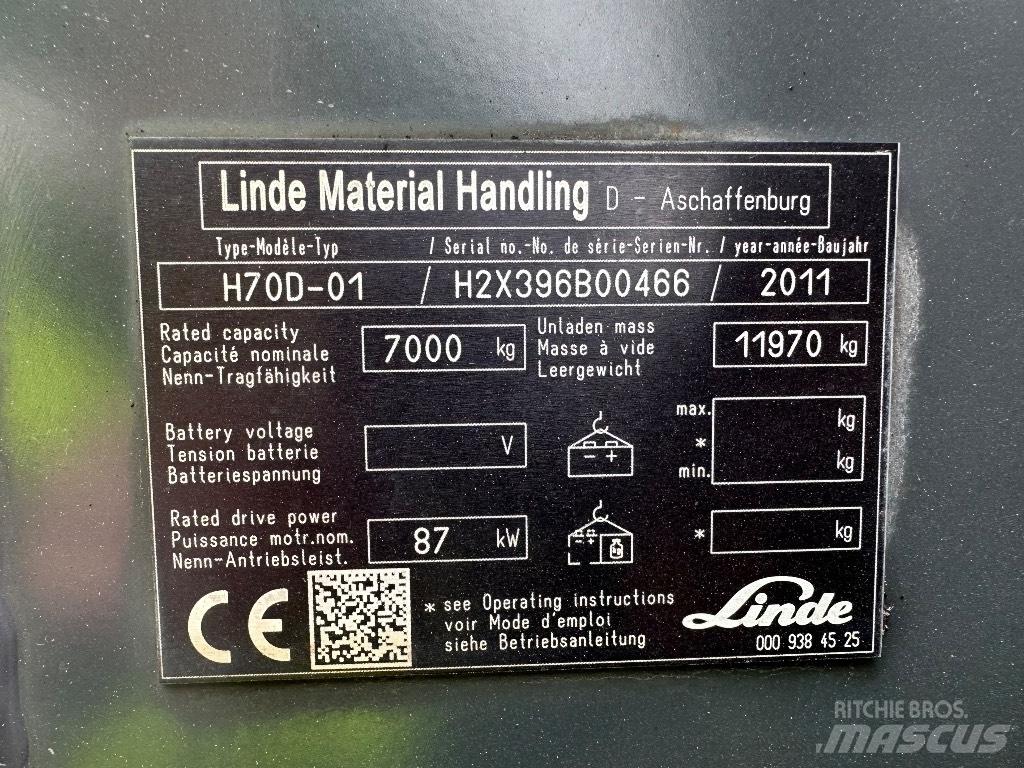 Linde H70D Dyzeliniai krautuvai