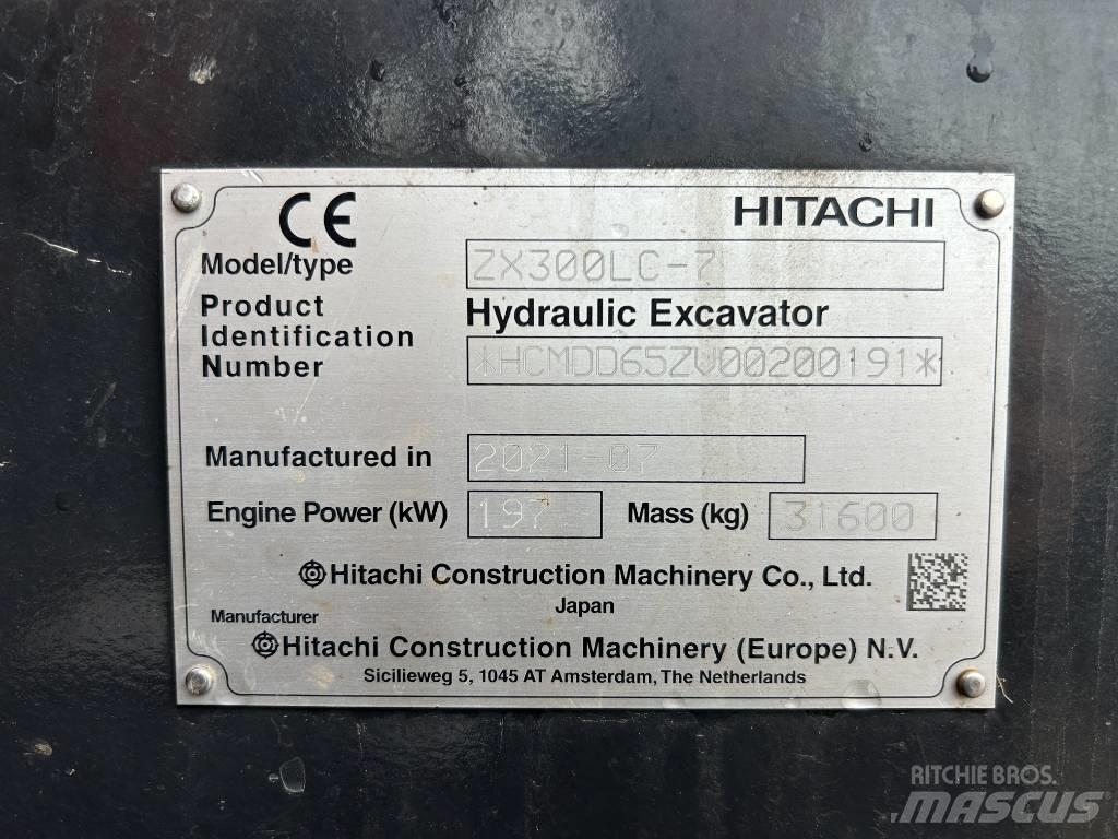 Hitachi ZX300LC-7 Vikšriniai ekskavatoriai
