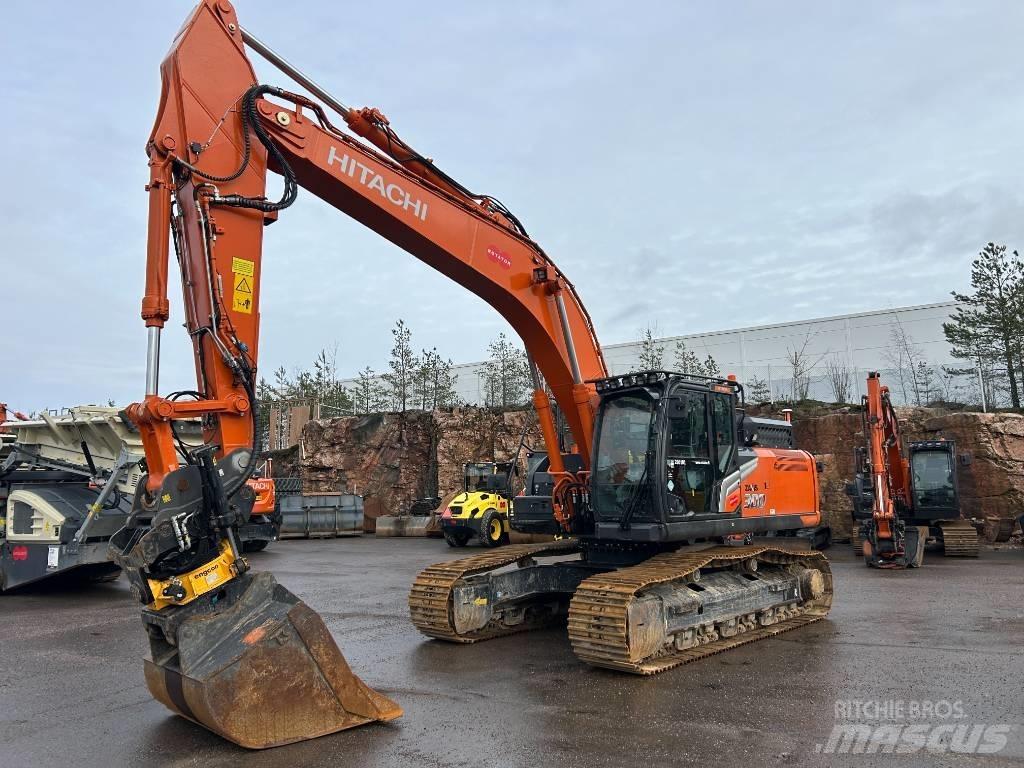 Hitachi ZX300LC-7 Vikšriniai ekskavatoriai