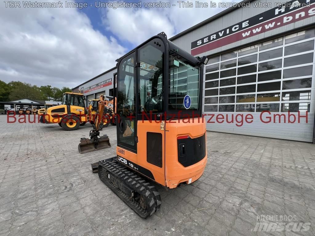 JCB 19C -gebraucht- Mini ekskavatoriai < 7 t