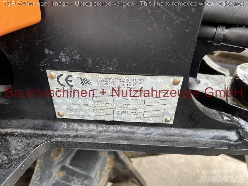 JCB 19C -gebraucht- Mini ekskavatoriai < 7 t