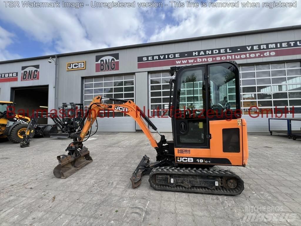 JCB 19C -gebraucht- Mini ekskavatoriai < 7 t