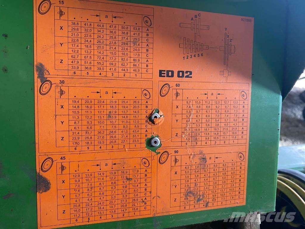 Amazone ED 452 K Sėjimo technika