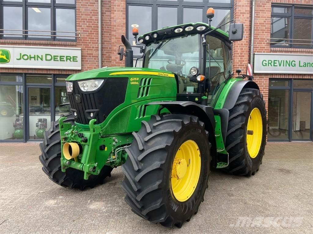 John Deere 6215R Traktoriai