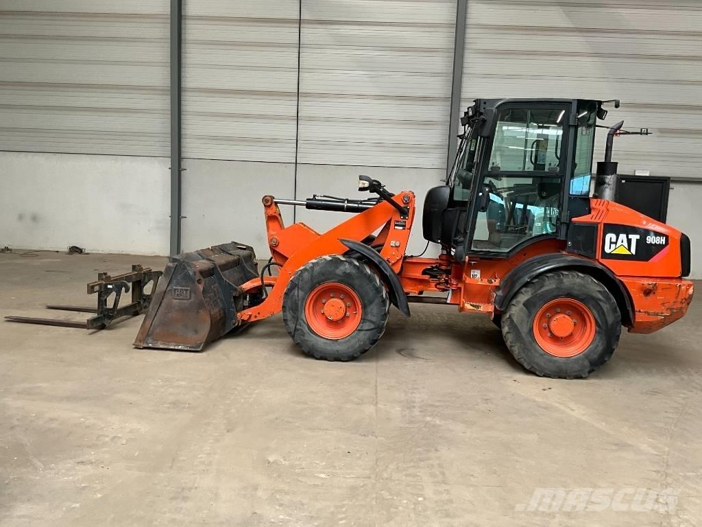CAT 908 H Naudoti ratiniai krautuvai