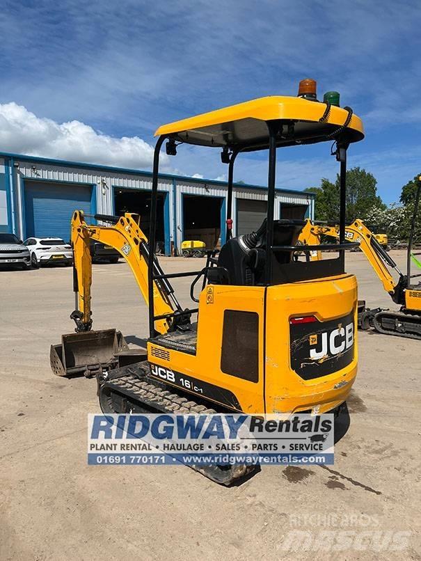JCB 16 C-1 Mini ekskavatoriai < 7 t