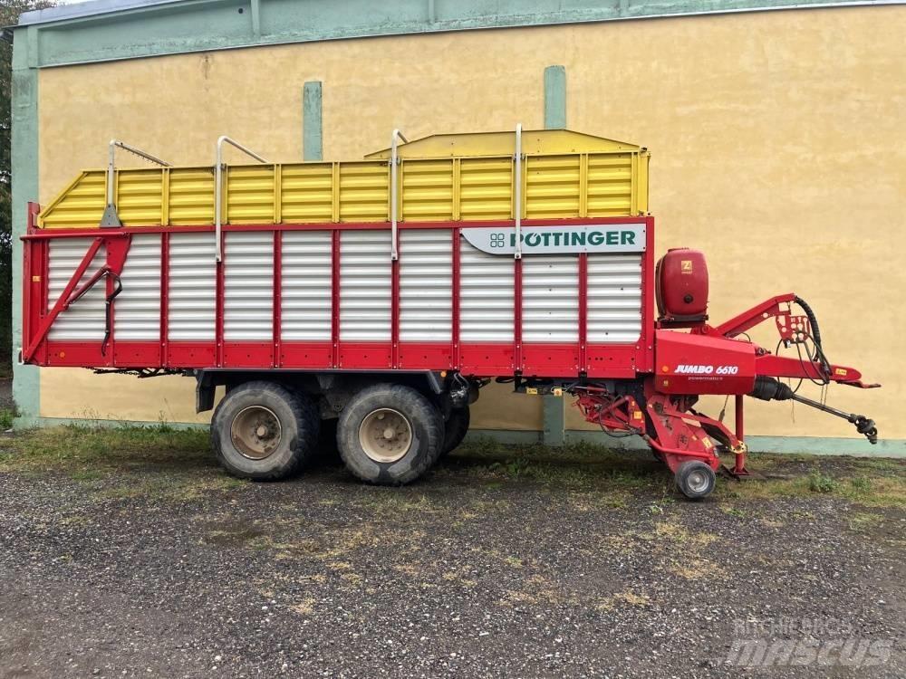 Pöttinger Jumbo 6610 Savikrovės priekabos
