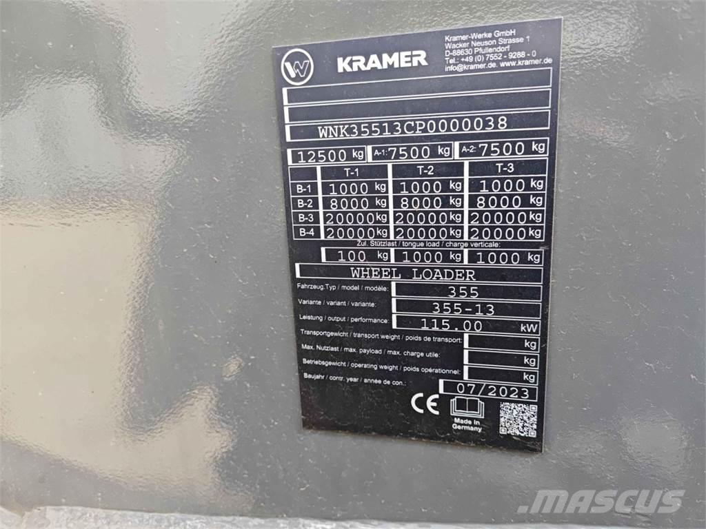 Kramer KL55.8T Teleskopiniai krautuvai žemės ūkiui