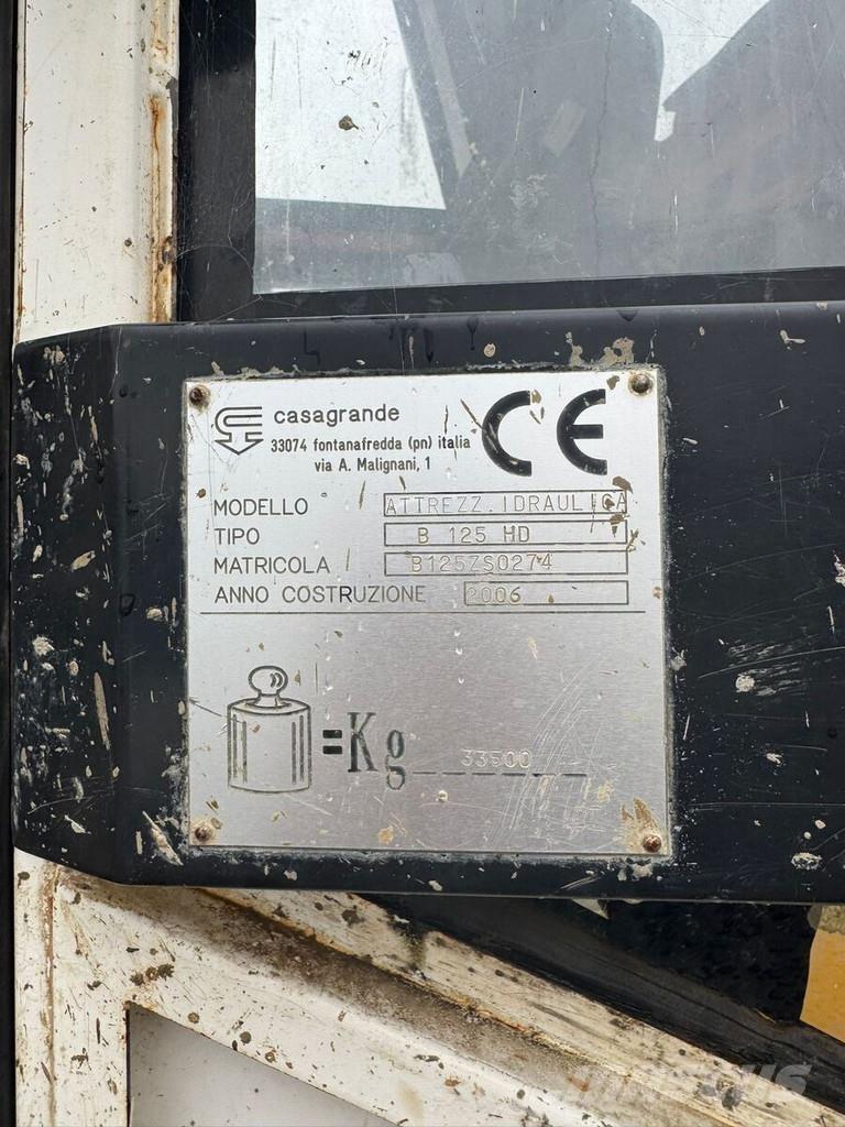 Casagrande B125 Sunkūs grąžtai