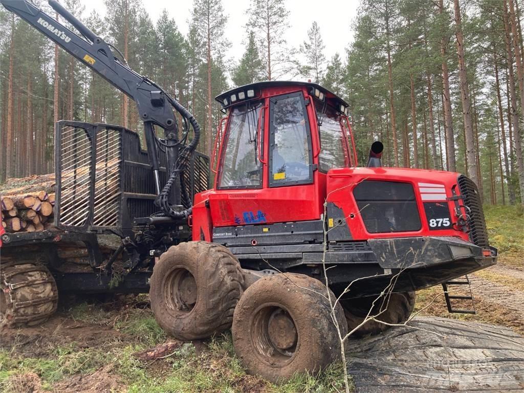 Komatsu 875 Naudoti miškovežiai (Forvarderiai)