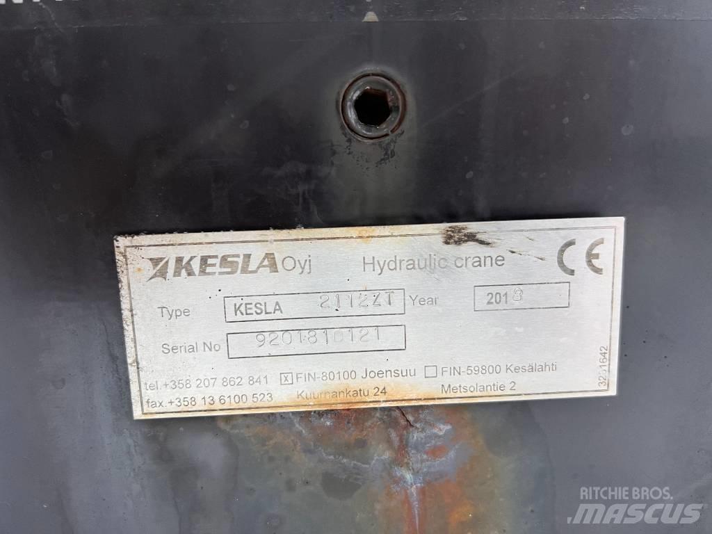 Kesla 2112ZT Medienos kranai