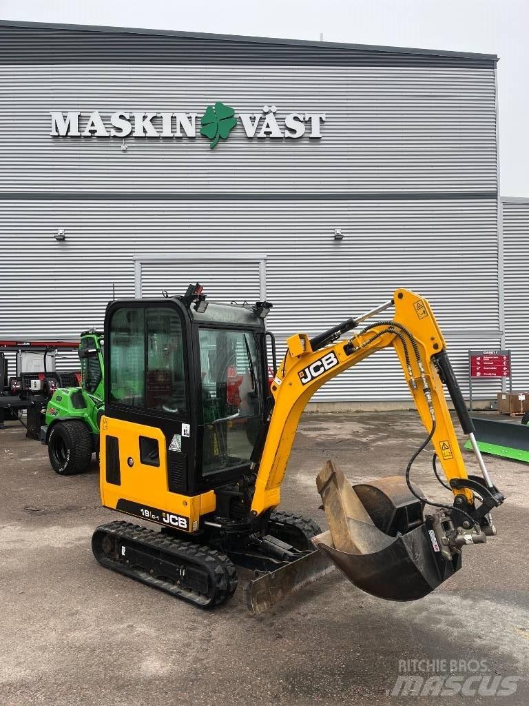 JCB 19 C Mini ekskavatoriai < 7 t