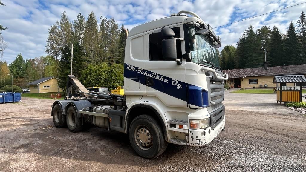 Scania R 500 Sunkvežimiai su keliamuoju kabliu