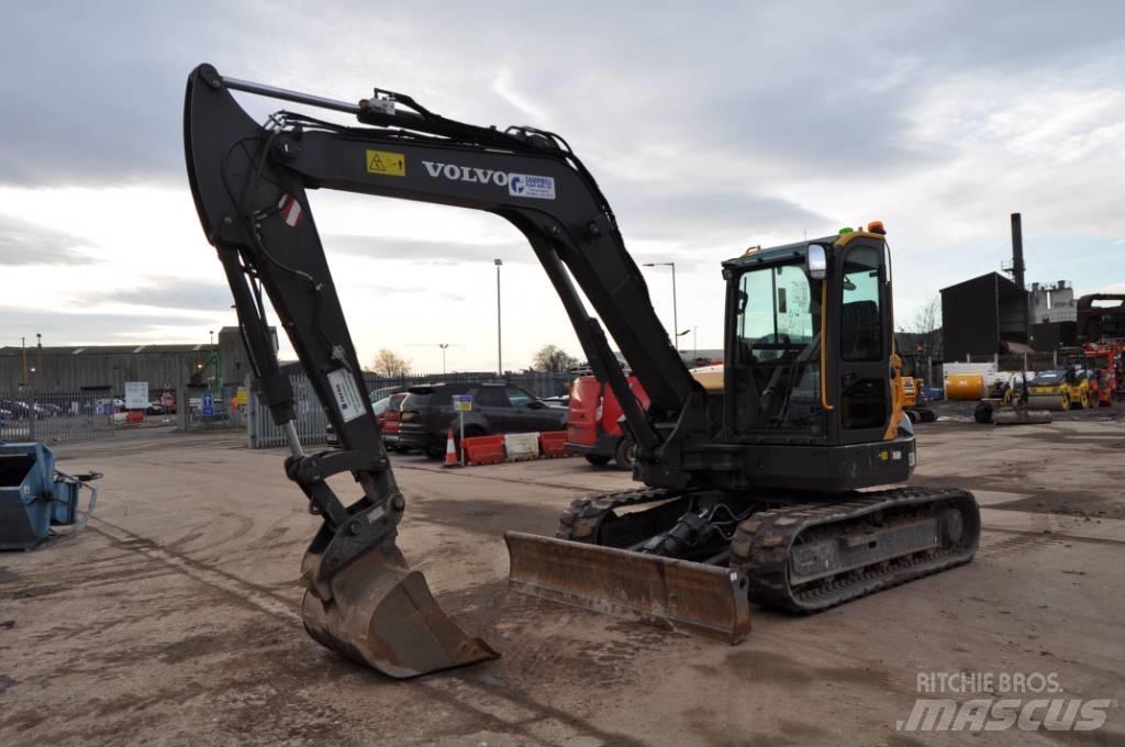 Volvo ECR 88 D Vidutinės galios ekskavatoriai 7-12 t
