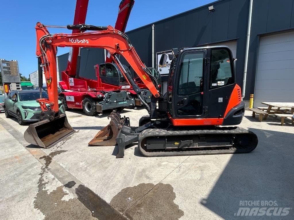 Kubota KX 080-4 Vidutinės galios ekskavatoriai 7-12 t