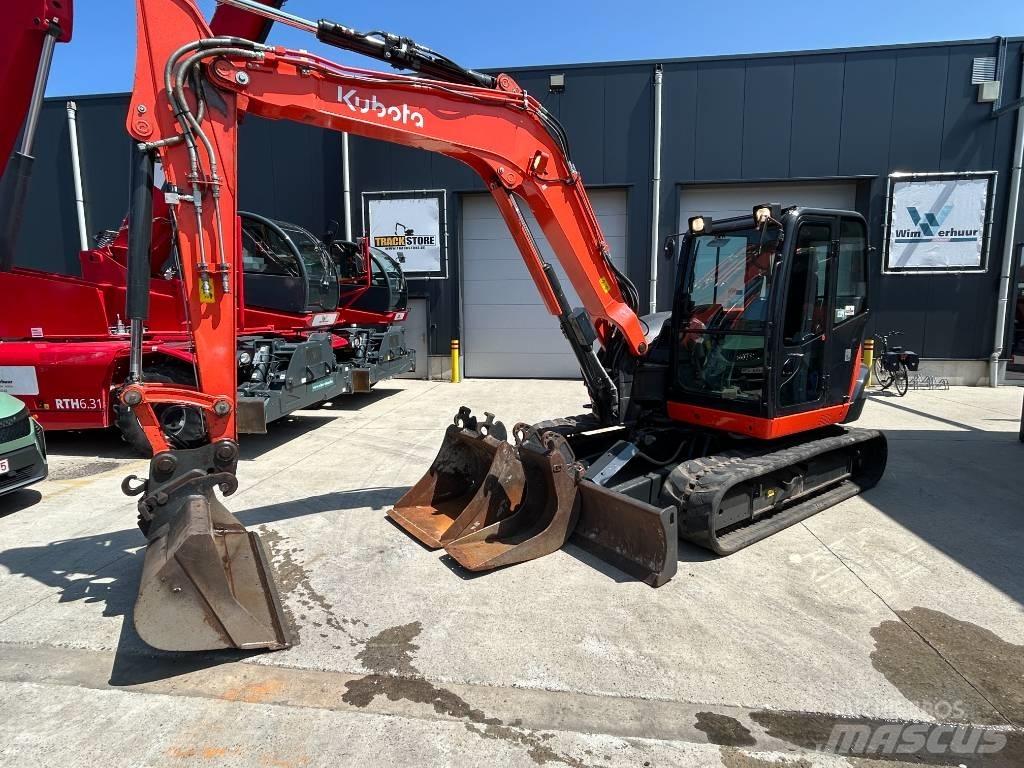 Kubota KX 080-4 Vidutinės galios ekskavatoriai 7-12 t