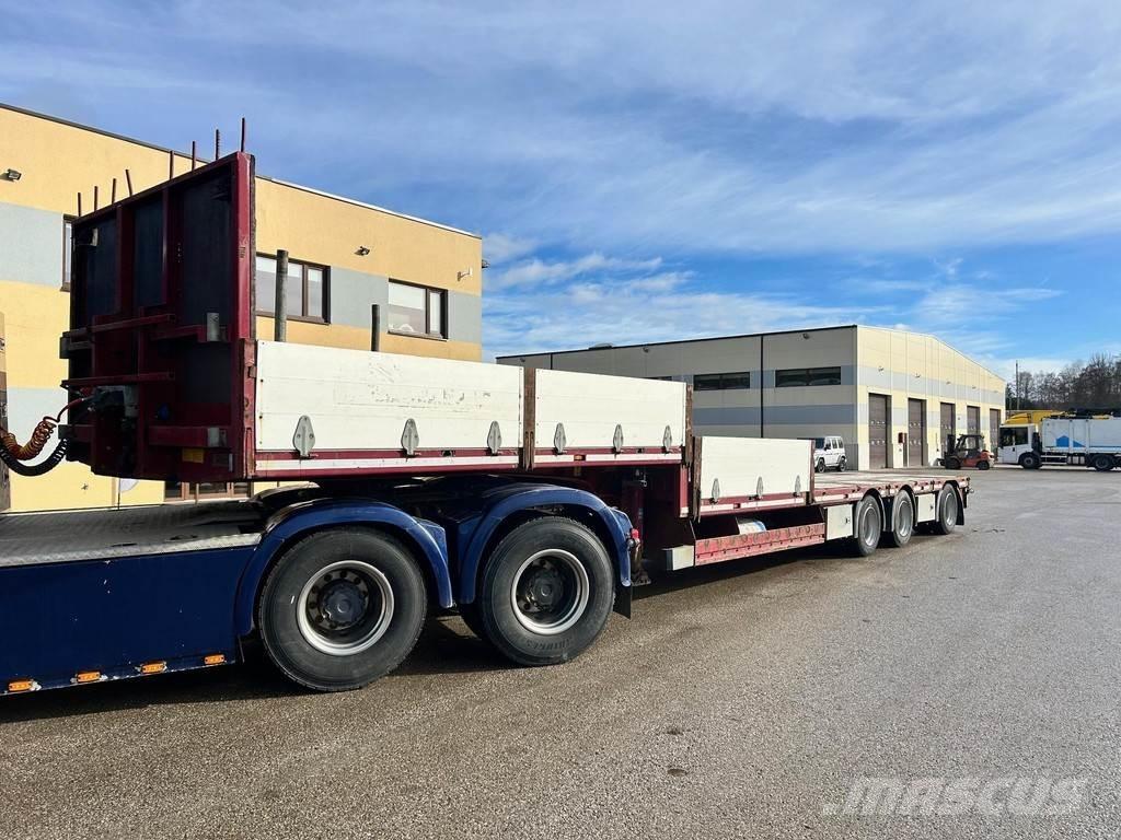 HRD 3-AXLE JUMBO Žemo iškrovimo puspriekabės