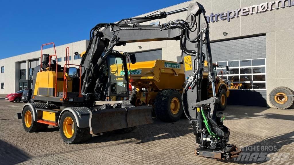 Volvo EWR130E Ratiniai ekskavatoriai
