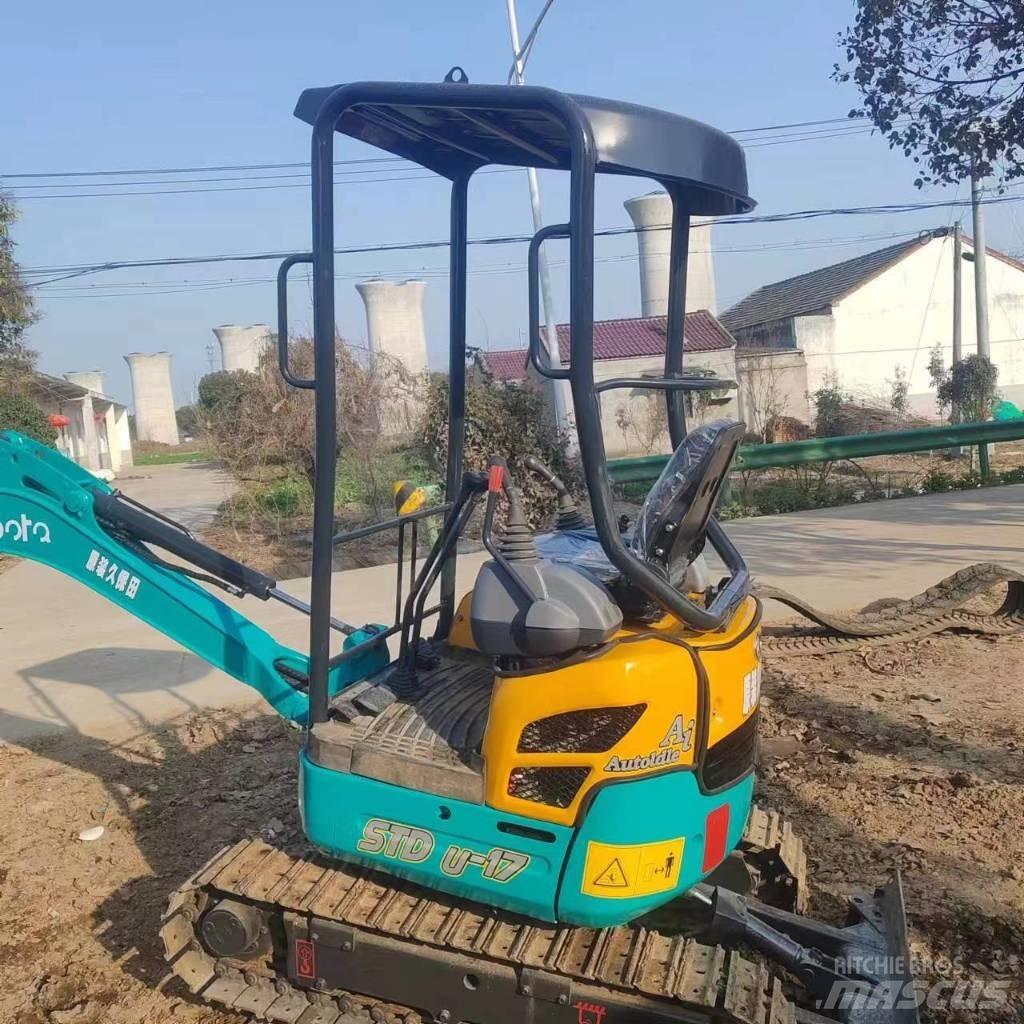 Kubota U 17 Mini ekskavatoriai < 7 t