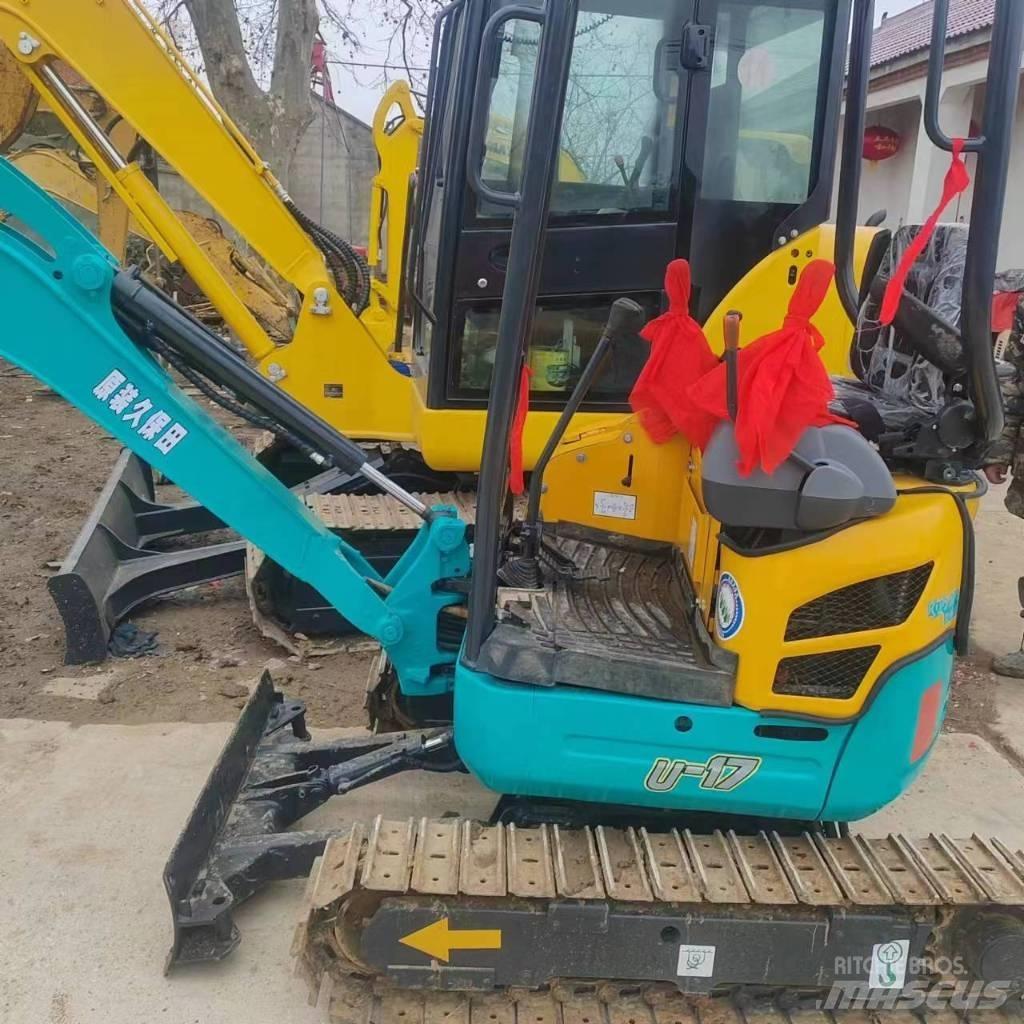 Kubota U 17 Mini ekskavatoriai < 7 t