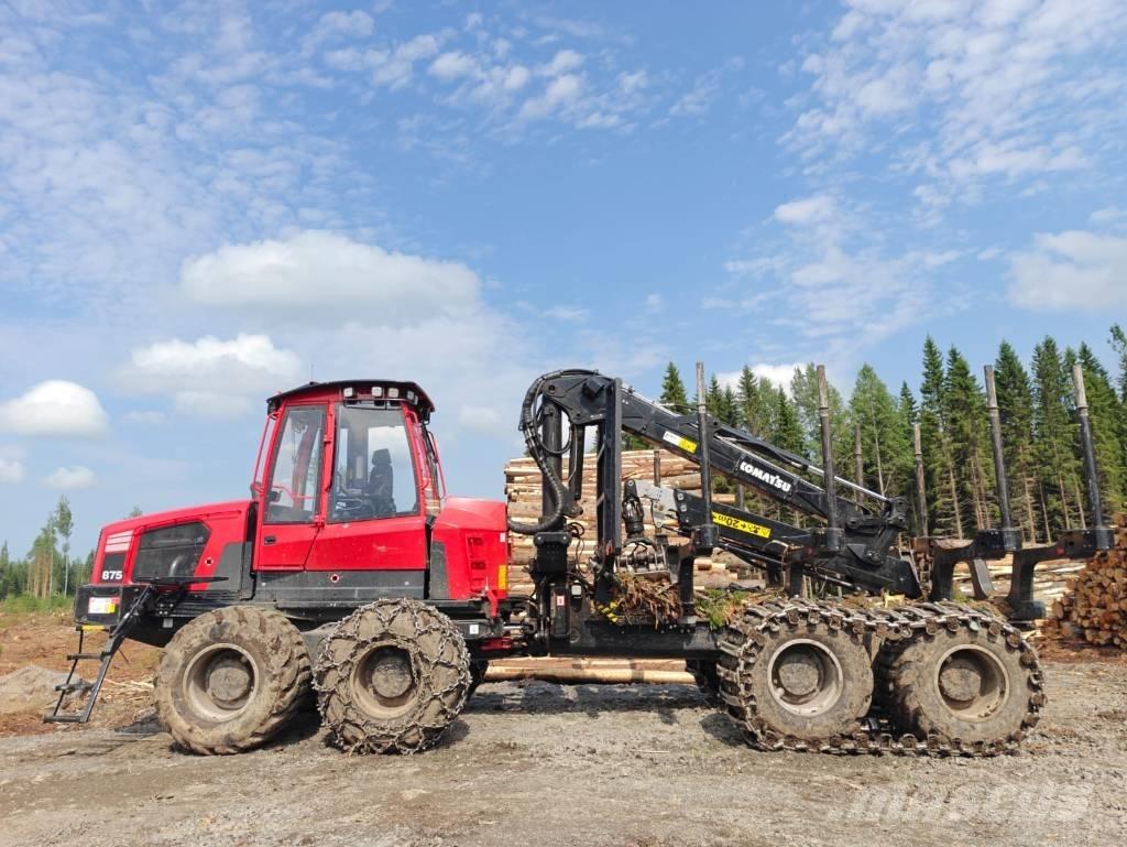Komatsu 875 Naudoti miškovežiai (Forvarderiai)