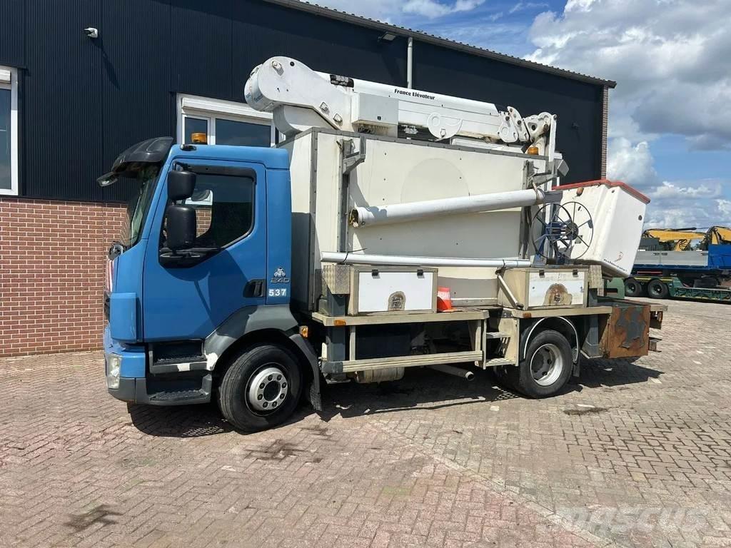 Volvo FL 240 Ant vilkikų montuojamos kėlimo platformos