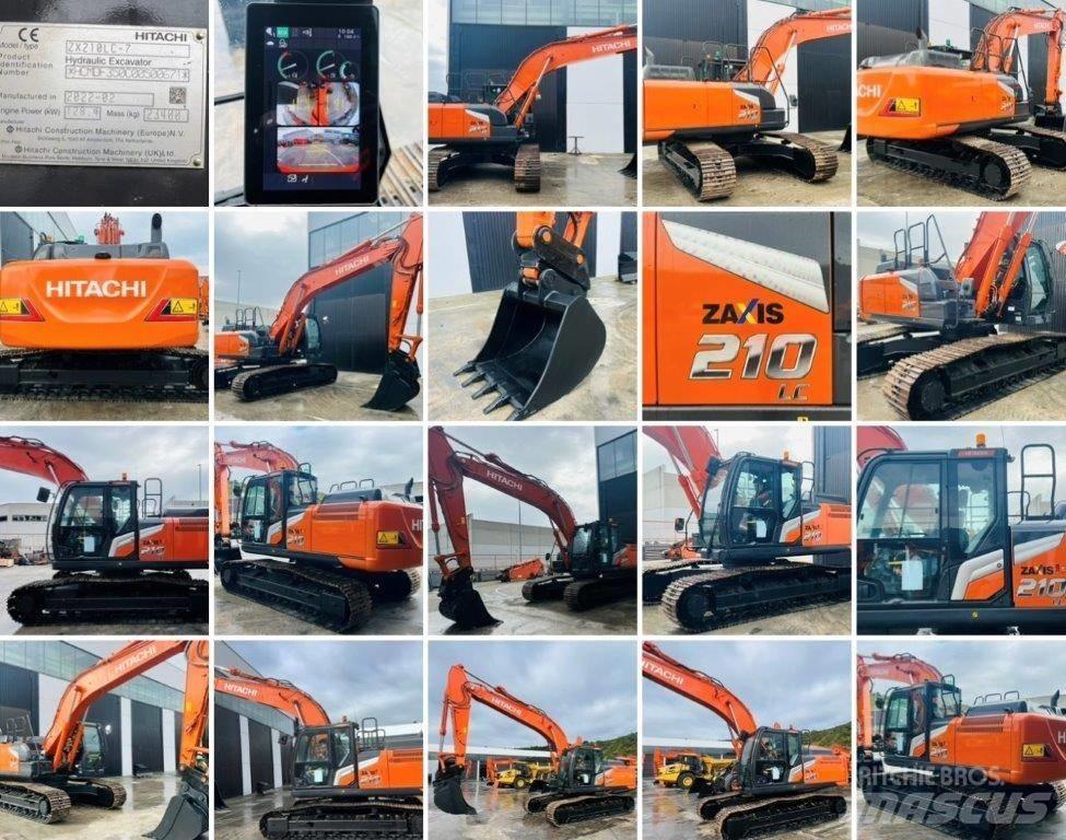 Hitachi ZX 210 LC-7 Vikšriniai ekskavatoriai