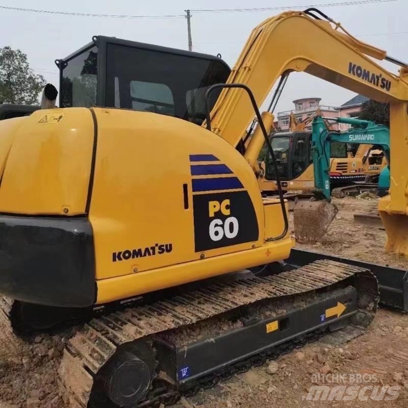 Komatsu PC 60 Vikšriniai ekskavatoriai