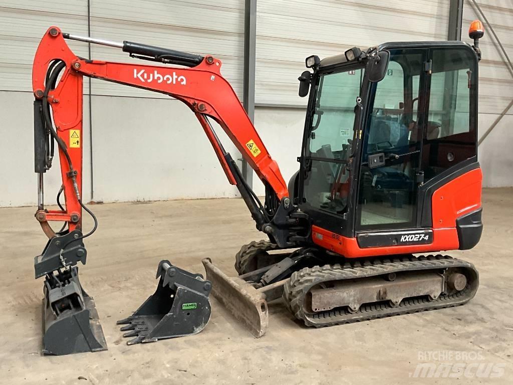 Kubota KX 027-4 Mini ekskavatoriai < 7 t