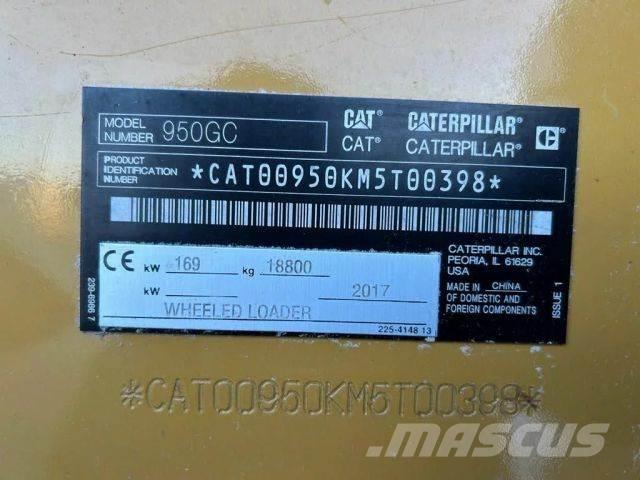 CAT 950 GC Naudoti ratiniai krautuvai