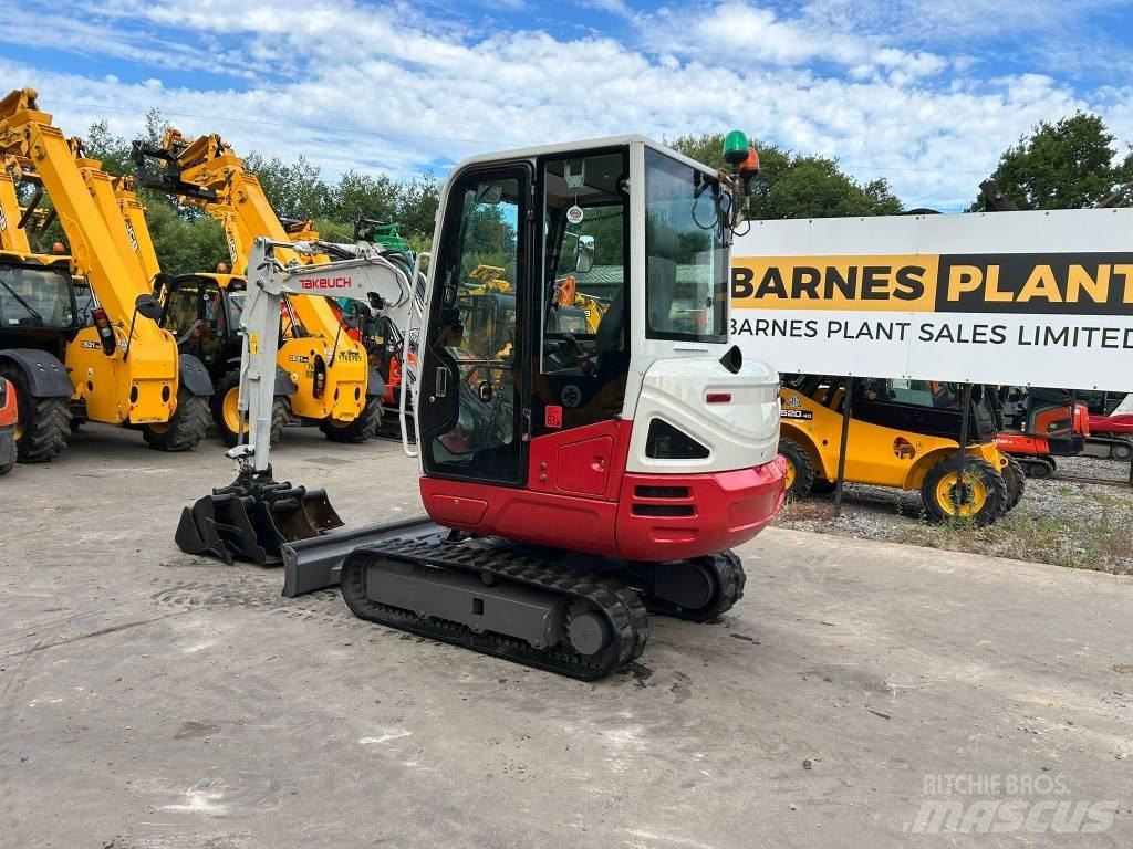 Takeuchi TB 230 Mini ekskavatoriai < 7 t