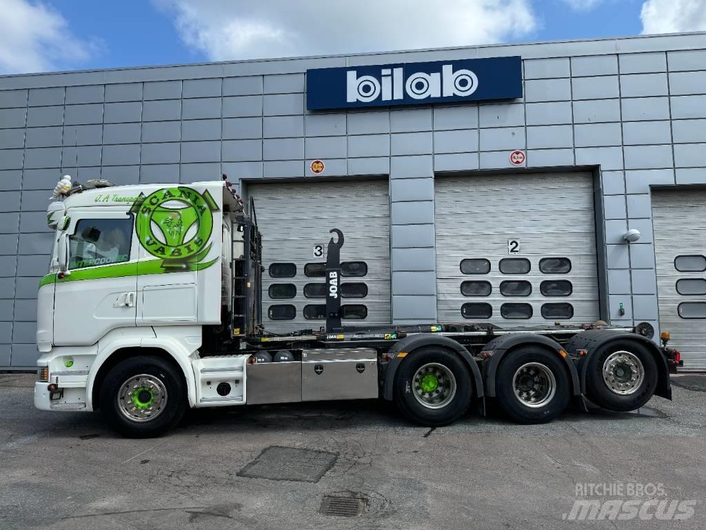 Scania R 520 LB8x4*4 Sunkvežimiai su keliamuoju kabliu