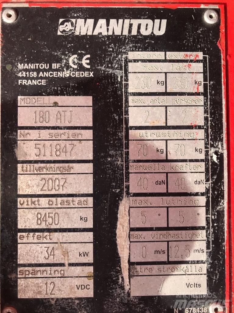 Manitou 180 ATJ Alkūniniai keltuvai