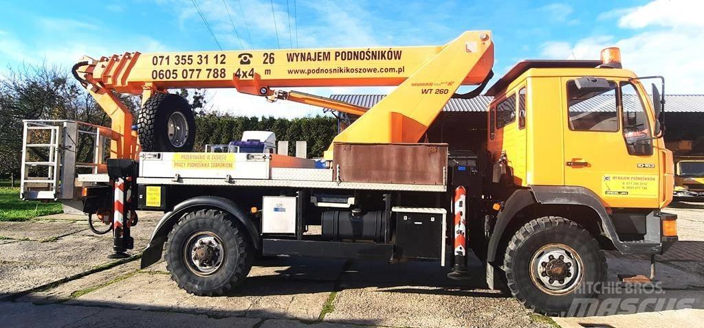 Wumag WT 260 Ant vilkikų montuojamos kėlimo platformos