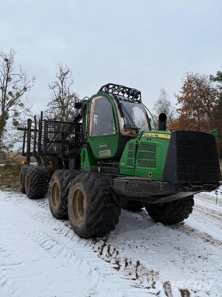 John Deere 1210 E Naudoti miškovežiai (Forvarderiai)