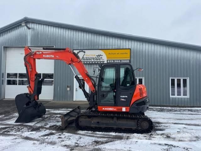 Kubota KX 080-4 Vikšriniai ekskavatoriai