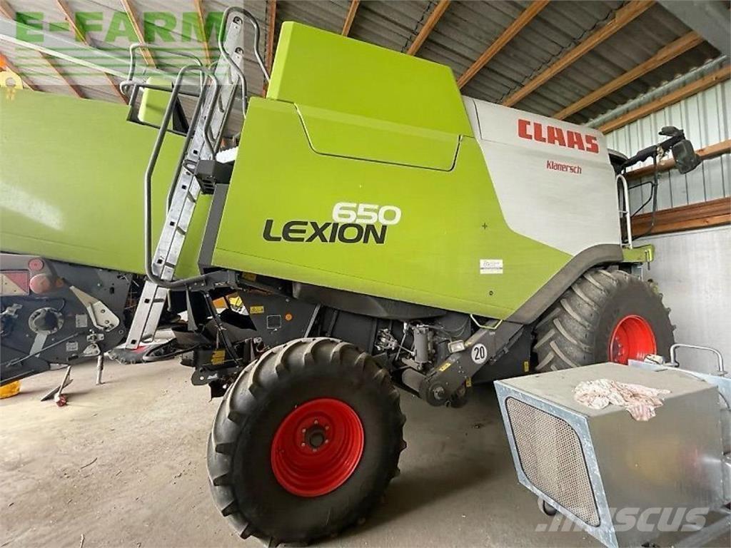 CLAAS lexion 650 Derliaus nuėmimo kombainai