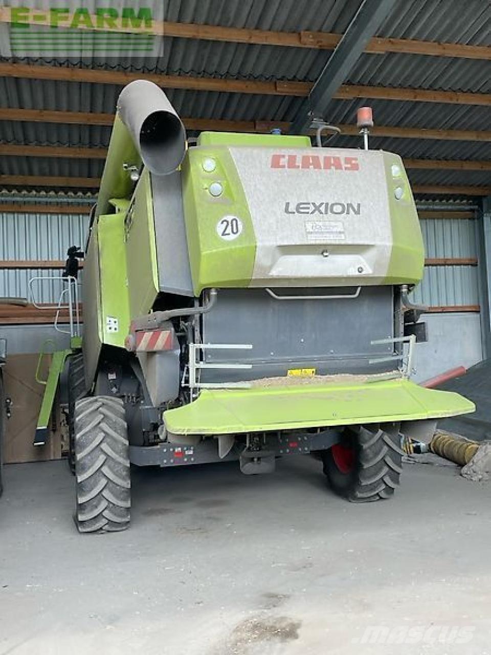 CLAAS lexion 650 Derliaus nuėmimo kombainai