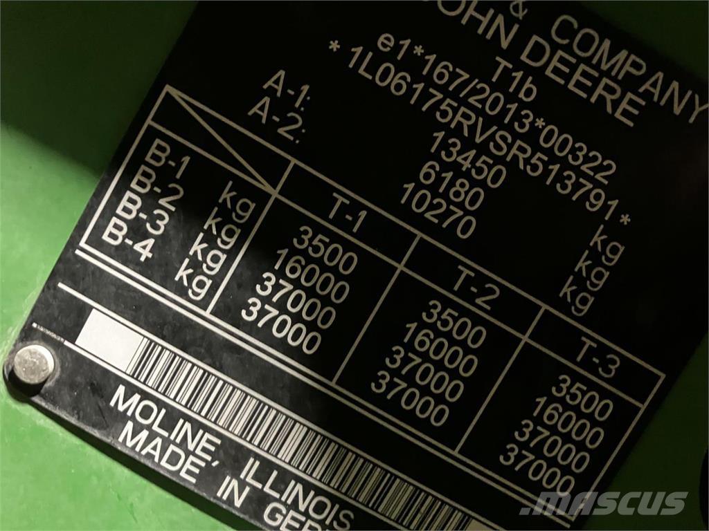 John Deere 6R 175 Traktoriai