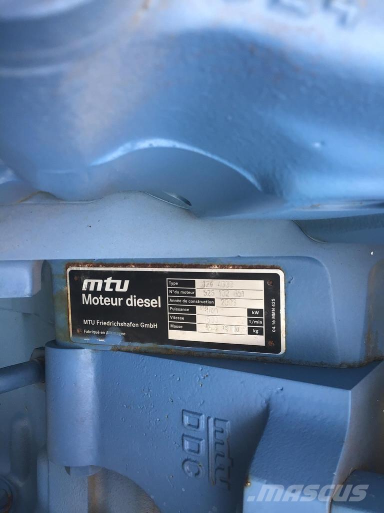 MTU 12V 4000 USED Varikliai